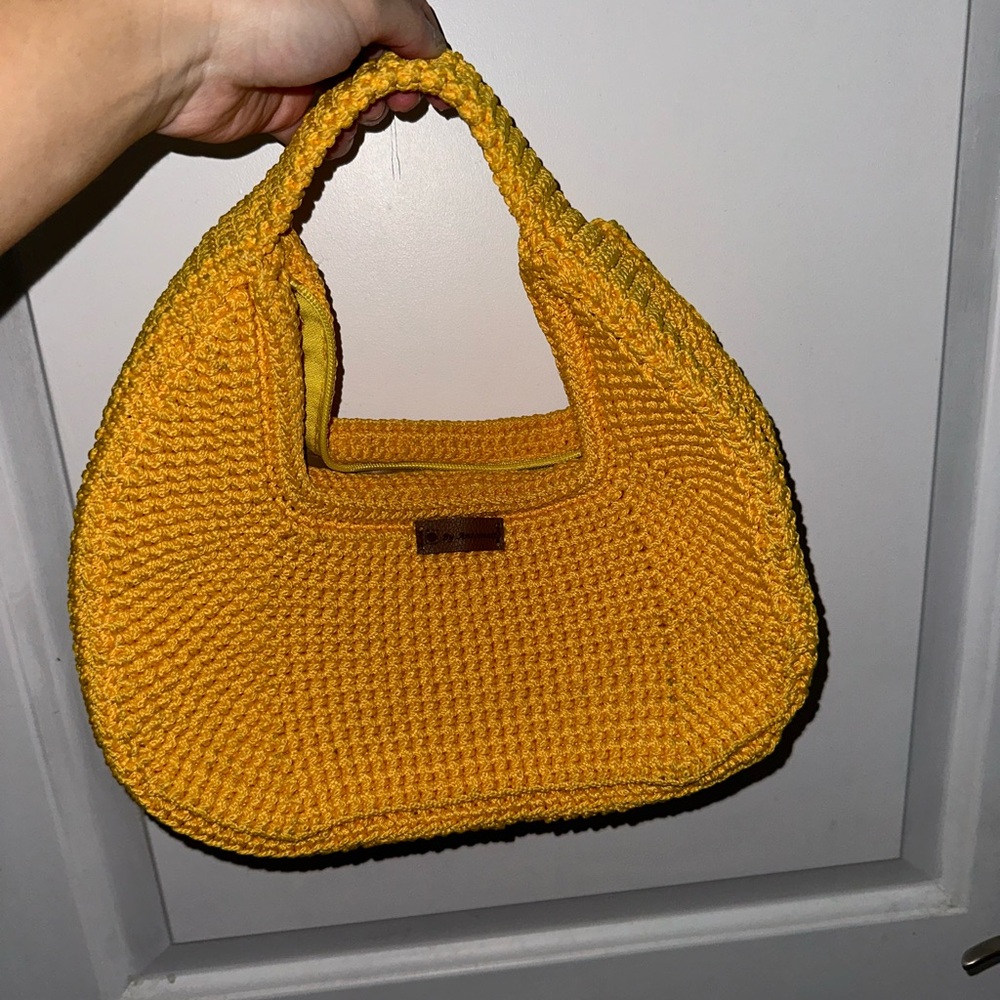 Crochet hand purse
